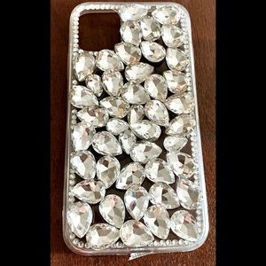 New Clear blinged out crystal covered iPhone 11 case
